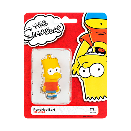 Pendrive Multilaser 8GB Simpsons